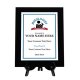 Mixologist Competition Customizable Black Frame Award Plaque | Easel Mount Option | Achievement and Recognition Personalizable Plaques