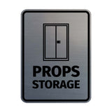 Signs ByLITA Portrait Round Props Storage Door or Wall Sign Easy Installation | Directing Artists & Co-Workers | Music | Concert | Festivals