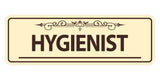 Signs ByLITA Standard Hygienist Tooth Graphic Dentist Office Decor Wall or Door Sign