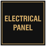 Signs ByLITA Square Electrical Panel Sign - Easy Installation | Durable Material