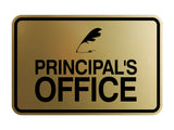 Signs ByLITA Classic Framed Principal's Office Wall or Door Sign