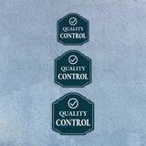 Heritage Plus Quality Control Wall or Door Sign | Office Signage