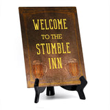Family Home Decor Table Signs 6x8 Easy Installation | Great For Hospitality Venues, Parties & Homes | Funny Novelty Gifts