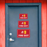 Classic Framed Plus Fire Exit Wall or Door Sign | Workplace Health and Safety