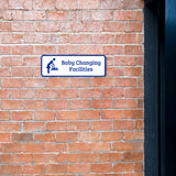 Standard Plus Baby Changing Facilities Door or Wall Sign