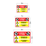 Classic Framed Plus No Dumping Or Fly Tipping Trespassers Will Be Prosecuted CCTV Cameras In Operation Door or Wall Sign