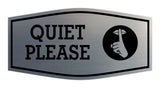 Signs ByLITA Fancy Quiet Please Wall or Door Sign