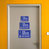 Classic Framed Plus You Are Entering A Food Production Area Wash Your Hands Wall or Door Sign | Health & Safety Warning Signage