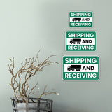 Classic Framed Plus Shipping And Receiving Wall or Door Sign | Workplace Safety Compliance Signs