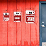 Portrait Round Plus No Trespassing We're Tired Of Hiding The Bodies Wall or Door Sign