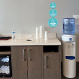 Circle Plus Hydration Station Wall or Door Sign | Easy Installation | Business & Studio Signage