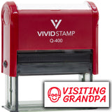 All Quality Visiting Grandpa Agenda Planning Stamps