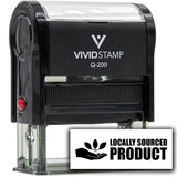All Quality Locally Sourced Product Self-Inking Rubber Stamp