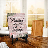 Religious Church & Home Decoration Table Sign with Acrylic Stand (6 x 8“) | Religious Church & Home Decor