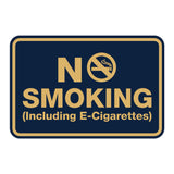 No Smoking including E-Cigarettes Sign