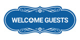 Designer Welcome Guests Wall or Door Sign
