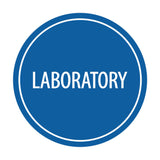 Signs ByLITA Circle Laboratory Sign