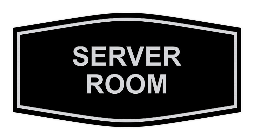 Signs ByLITA Fancy Server Room Sign