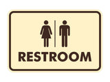 Signs ByLITA Classic All Gender Restroom Sign