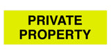 Signs ByLITA Basic Private Property Sign