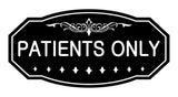 Victorian Patient Only Sign