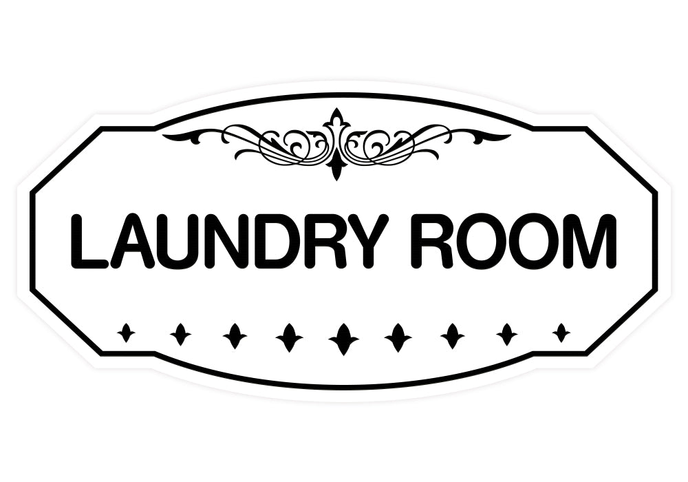 Victorian Laundry Room Sign