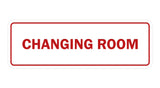Signs ByLITA Standard Changing Room Sign