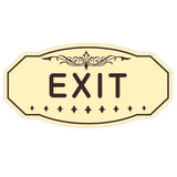 EXIT Victorian Door / Wall Sign