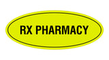 Signs ByLITA Oval RX Pharmacy Sign