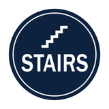 Sign By LITA Circle Stairs Sign