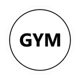 Signs ByLITA Circle Gym Sign