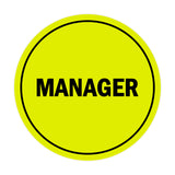 Signs ByLITA Circle Manager Sign