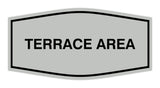 Signs ByLITA Fancy Terrace Area Sign