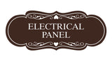 Signs ByLITA Designer Electrical Panel Sign