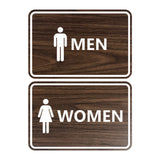 Signs ByLITA Classic Framed Men Women Sign Set