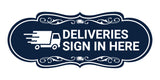 Designer Deliveries Sign In Here Wall or Door Sign