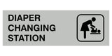 Basic Diaper Changing Station Door / Wall Sign