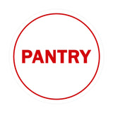 Signs ByLITA Circle Pantry Sign
