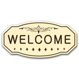 WELCOME Victorian Door / Wall Sign