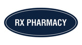 Signs ByLITA Oval RX Pharmacy Sign