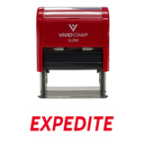 EXPEDITE Self Inking Rubber Stamp