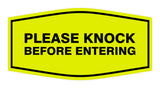 Signs ByLITA Fancy Please Knock Before Entering Sign