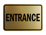 Signs ByLITA Classic Framed Entrance
