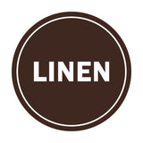Signs ByLITA Circle Linen Sign