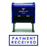 Payment Received W/Border Self Inking Rubber Stamp