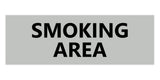 Signs ByLITA Basic Smoking Area