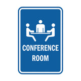 Portrait Round Conference Room Sign