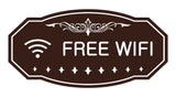 Victorian Free Wifi Sign