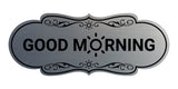 Designer Good Morning Wall or Door Sign