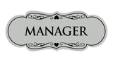 Signs ByLITA Designer Manager Sign